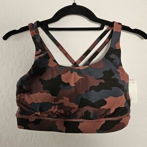 Lululemon Athletica Energy Camouflage Sports Bra